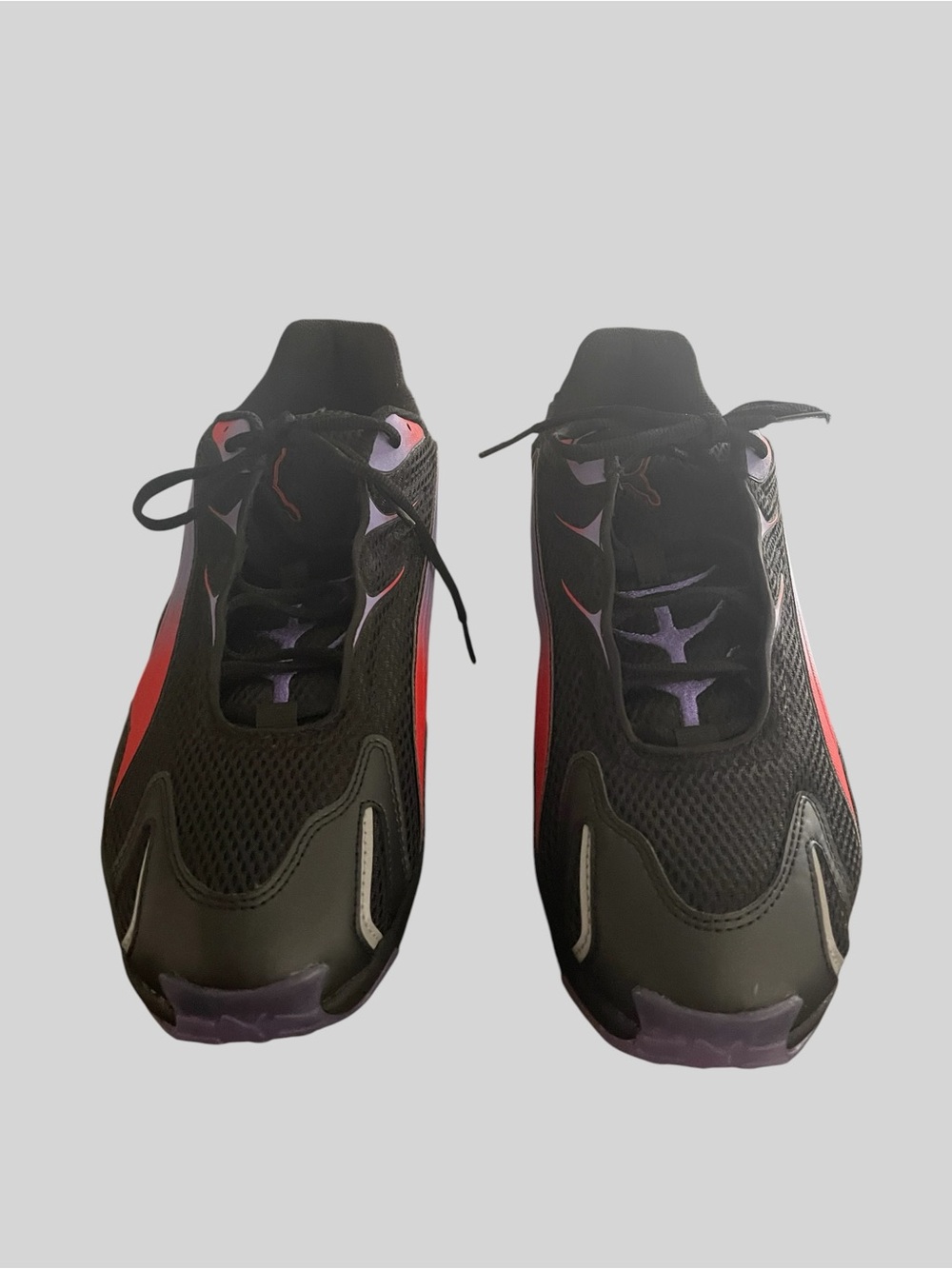 Puma Inhale Spider-Man Black Red Sneakers (Style 401560-02) Size 12